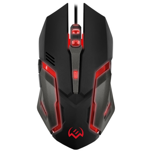 Игровая мышь Sven RX-G740 USB (5+1кл. бесш. кл. 800-2400DPI, SoftTouch, подсветка, игров. упак) SV-018344 SV-018344