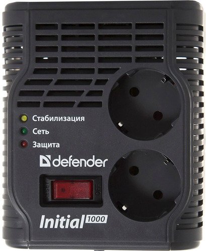 Стабилизатор напряжения Defender AVR Initial 1000 VA УТ-00017812 #3