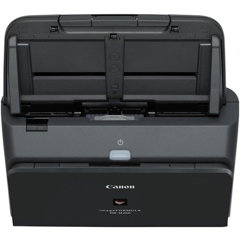 Сканер Canon DR-M260 А4, АПД 80 листов, 60 стр/мин, ежедневный объем - 7500 листов, USB 3.1, ЖК-панель, 2405C003 2405C003