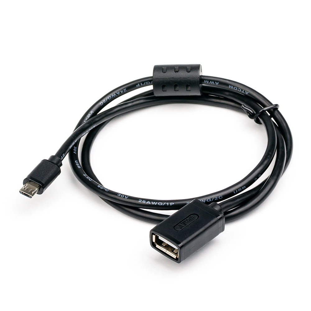 Кабель Atcom USB2.0 TO MICRO-USB OTG 0.8M AT6028 AT6028