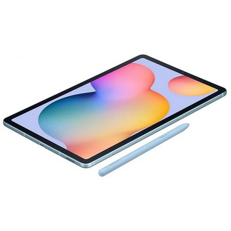 Планшетный компьютер Samsung Galaxy Tab S6 Lite SM-P610N 9611 (2.3) 8C/RAM4Gb/ROM64Gb 10.4" TFT 2000x1200/Android 10.0/голубой/8Mpix/5Mpix/BT/WiFi/Touch/microSD 1Tb/7040mAh SM-P610NZBASER SM-P610NZBASER