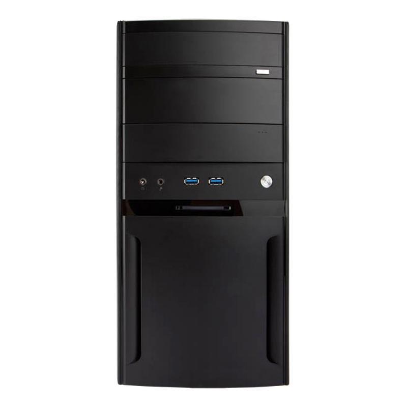 Корпус INWIN Mini Tower  EFS059 Black 500W RB-S500HQ70 H U3*2 A(HD) + Screwless mATX 6120654 6120654