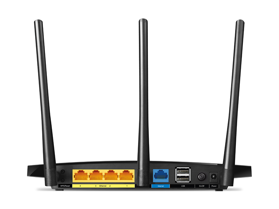 Маршрутизатор TP-Link 450 Мбит/с 802.11b/g/n, 1*WAN+4*LAN, 2*USB 2.0, 802.1Q TAG VLAN для IPTV TL-WR942N TL-WR942N