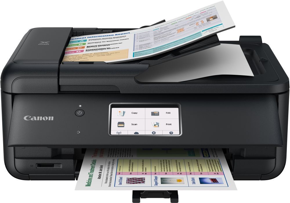 МФУ Canon PIXMA TR8540 (струйный, принтер, сканер, копир, 4800dpi, Bluetooth, WiFi, AirPrint, ADF, duplex, Сенсорный дисплей) 2233C007 #3