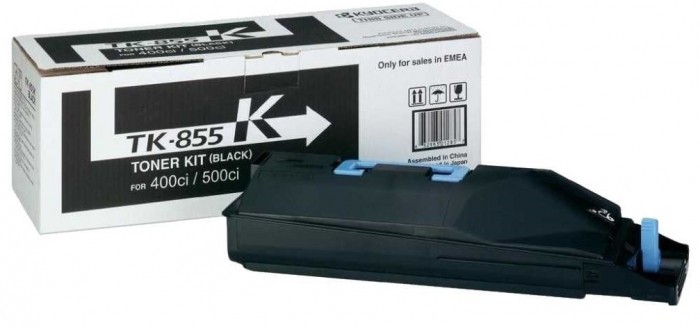 Картридж Kyocera TK-855K для TASKalfa 400ci/500ci/552ci Black 1T02H70EU0 1T02H70EU0