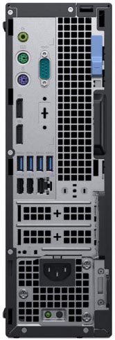 Компьютер Dell Optiplex 7070 SFF Core i9 9900 (3.1)/16Gb/SSD512Gb/UHDG 630/DVDRW/CR/Windows 10 Professional/GbitEth/WiFi/BT/200W/клавиатура/мышь/черный 7070-6661 7070-6661