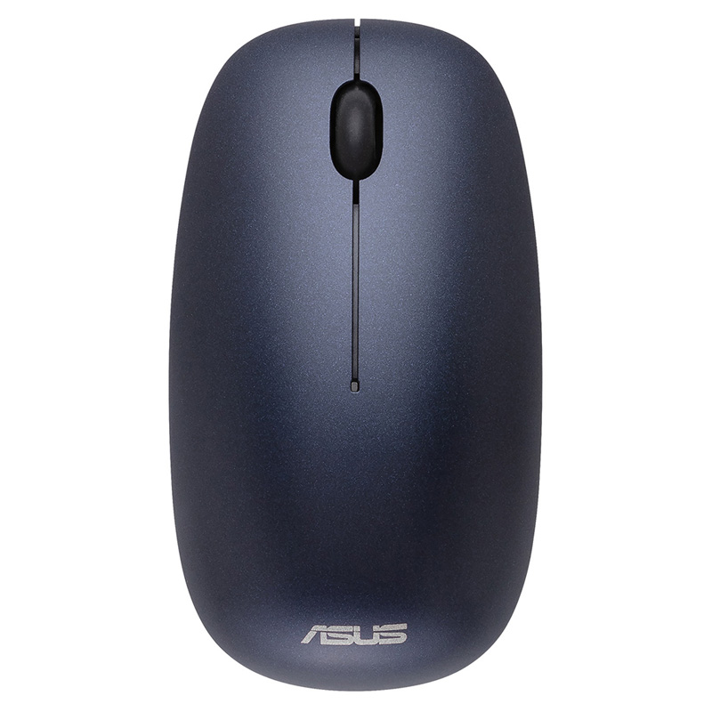 Мышь ASUS Wireless Optical MW201C.USB, Bluetooth 4.0.1600 dpi.1 батарейка типа AA.61 x 30.7 x 110 мм.82 грамма.Темно-синий 90XB061N-BMU010 90XB061N-BMU010