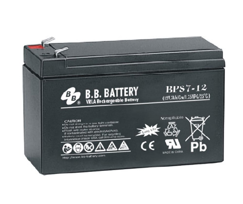 Батарея BB Battery 12В, 7Ач, 151мм*65мм*98мм BPS 7-12 BPS 7-12