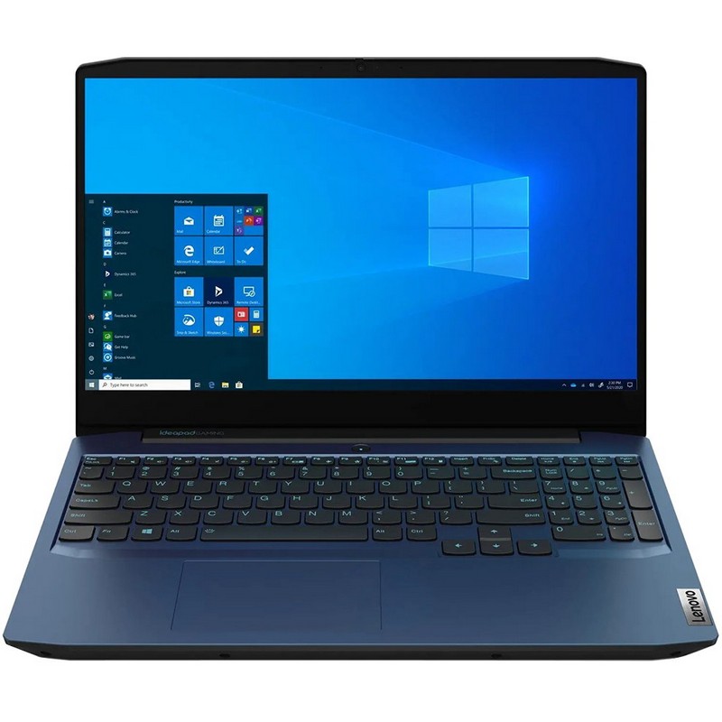 Ноутбук Lenovo IP Gaming 3 15IMH05 Core i5 10300H/16Gb/SSD512Gb/NVIDIA GeForce GTX 1650 Ti 4Gb/15.6"/IPS/FHD (1920x1080)/Free DOS/blue/WiFi/BT/Cam 81Y4009BRK 81Y4009BRK