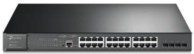 Коммутатор TP-Link JetStream 28-port Gigabit L2+ Managed Switch with 24-port PoE+, PoE budget up to 384W, support SDN TL-SG3428MP TL-SG3428MP