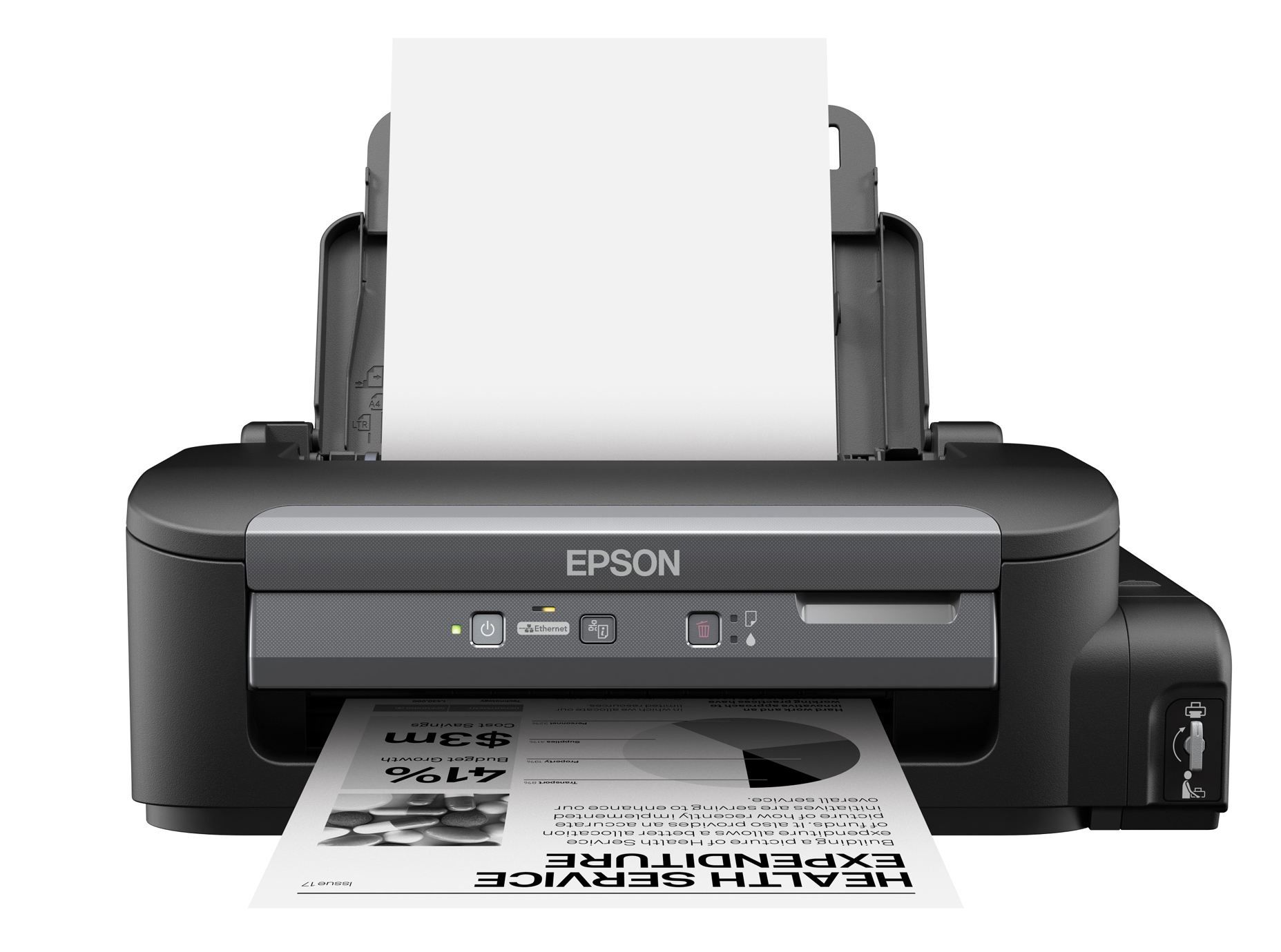 Принтер Epson M100 A4; монохромный, 34 стр/мин; USB 2.0, Ethernet C11CC84311 C11CC84311