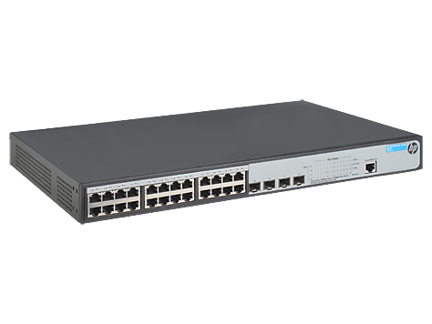Коммутатор HPE 1920-24G-PoE+ управляемый 19U 24x10/100/1000BASE-T JG926A JG926A