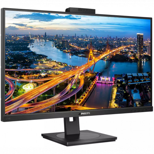 Монитор Philips 27'' 16:9 2560 x 1440 IPS, nonGLARE, 300cd/m2, H178°/V178°,4ms,DP, HDMIx2, USB-C, Tilt, HAS, Audio out, 3Y, Black 276B1 (00/01) 276B1 (00/01)