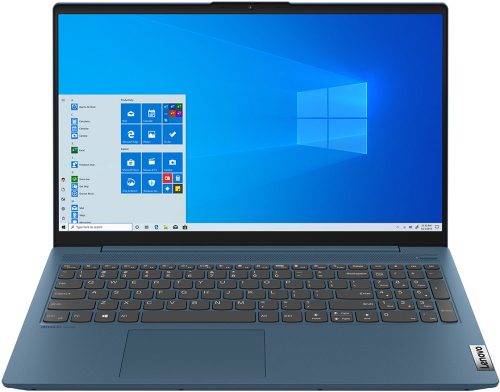 Ноутбук Lenovo IdeaPad IP5 15ARE05 Ryzen 5 4500U/8Gb/SSD256Gb/AMD Radeon/15.6"/IPS/FHD (1920x1080)/noOS/blue/WiFi/BT/Cam 81YQ0018RK 81YQ0018RK