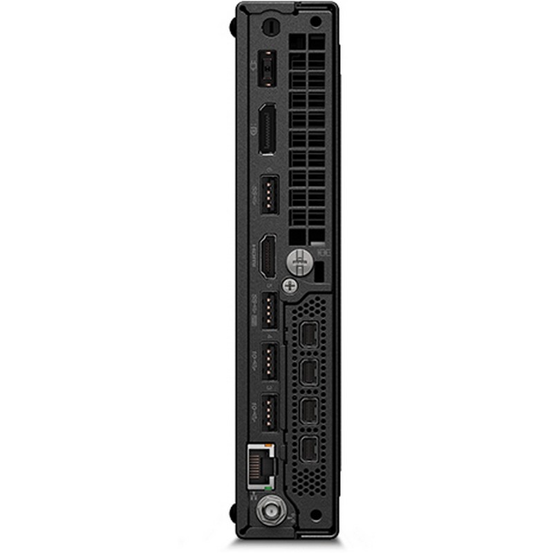 Компьютер Lenovo ThinkStation P340 tiny Core i9 10900T (1.9)/32Gb/SSD1Tb/P1000 4Gb/Windows 10 Professional 64/GbitEth/WiFi/BT/135W/клавиатура/мышь/черный 30DF003XRU 30DF003XRU