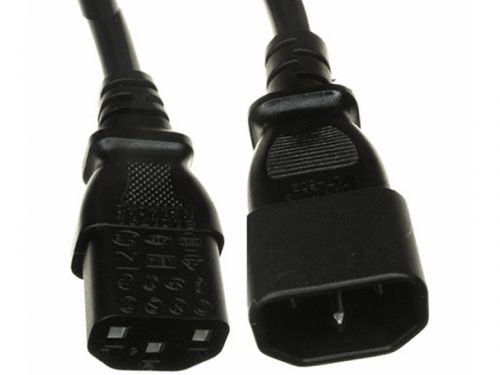 Кабель Cisco Cabinet Jumper Power Cord, 250 VAC 10A, C14-C13 Connectors CAB-C13-CBN CAB-C13-CBN