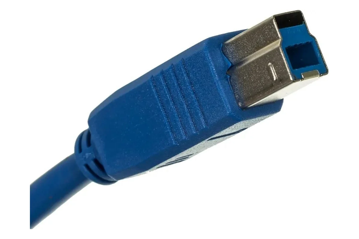 Кабель BURO  USB3.0-AM/BM USB A(m) USB B(m) 1.8м синий  USB3.0-AM/BM USB3.0-AM/BM