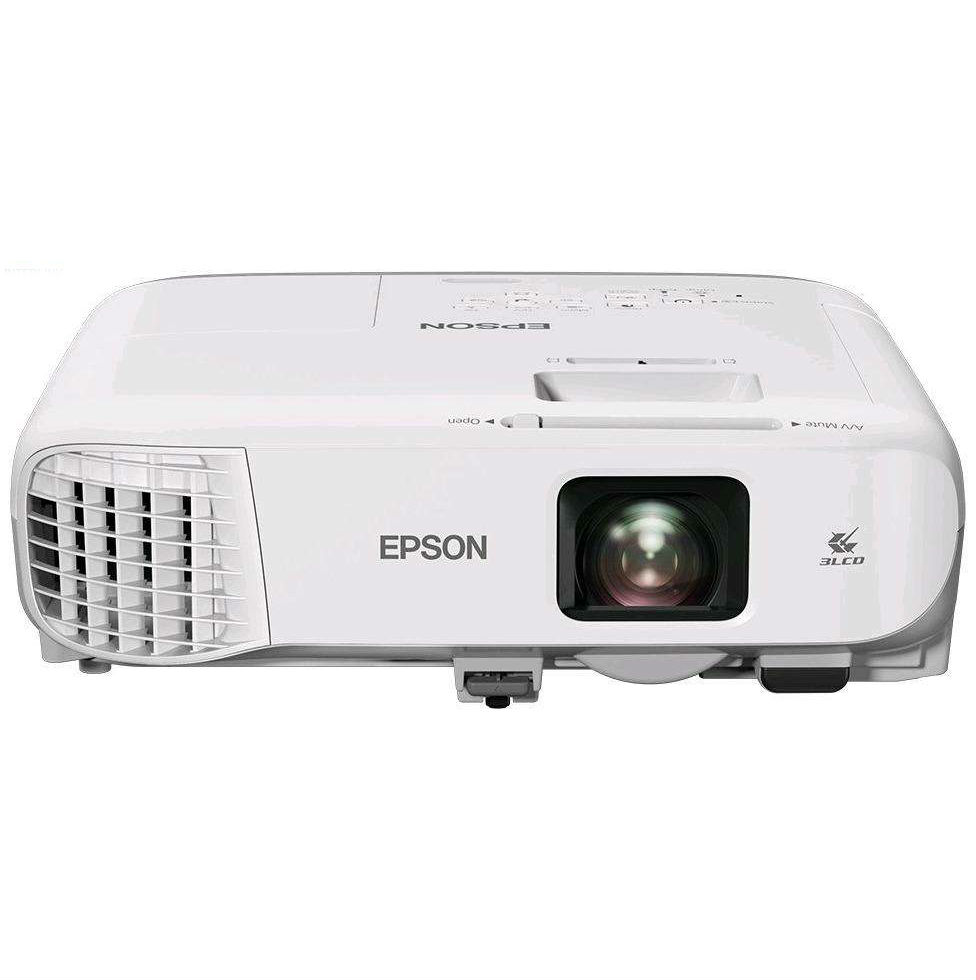 Проектор Epson EB-980W WXGA (1280x800), основной формат - 16:10, 3800 lm, 15 000:1,  RJ45 x1, Wi-Fi (опционально), 3.1 кг. V11H866040 V11H866040