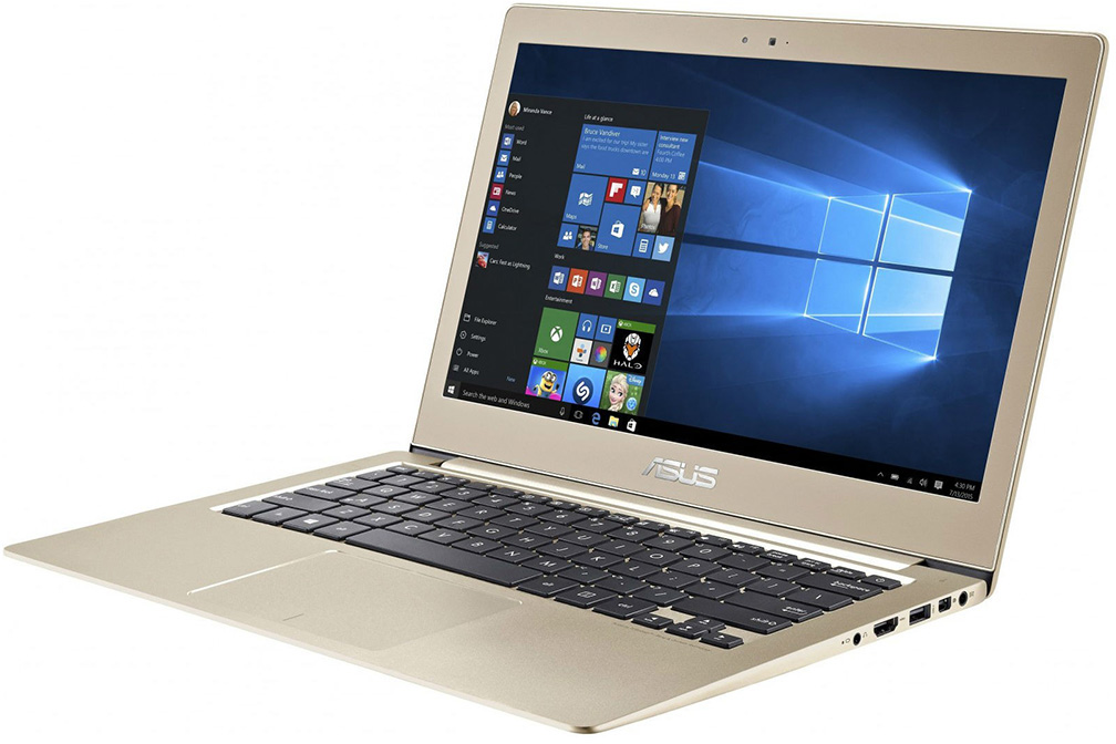 Ноутбук ASUS ZENBOOK UX303UA-R4421T /13.3"FHD/ i3-6100U/ 4G/ 500G/ GMA HD/ W10 (90NB08V5-M07050) 90NB08V5-M07050