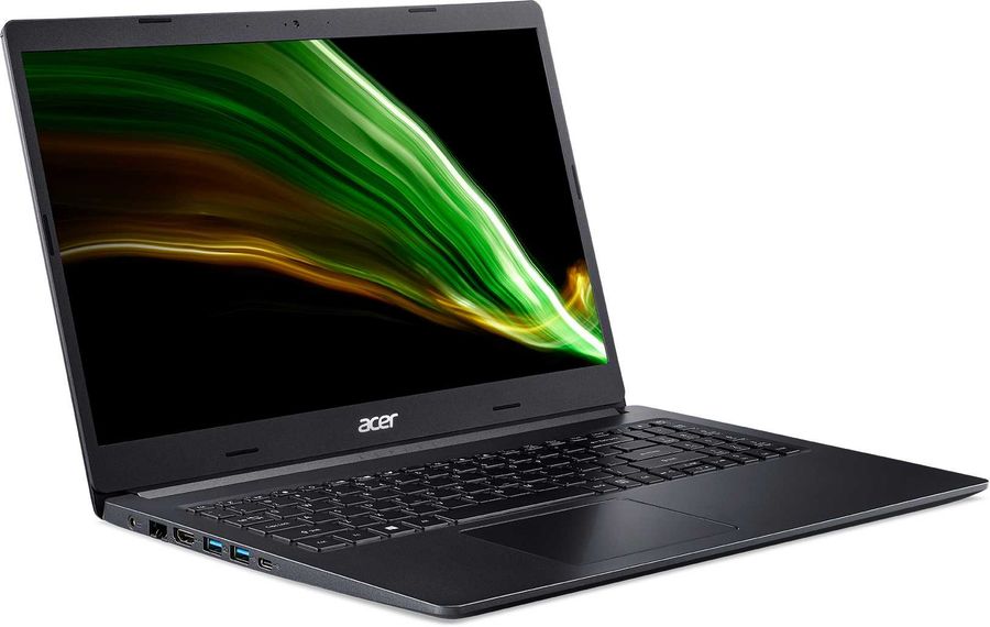 Ноутбук Acer Aspire 5 A515-45-R58W 15.6"(1920x1080)/AMD Ryzen 5 5500U(2.1Ghz)/8192Mb/512SSDGb/noDVD/Int:UMA/Cam/BT/WiFi/war 1y/1.76kg/Black/Win11Home + EN kbd NX.A84EP.00E NX.A84EP.00E