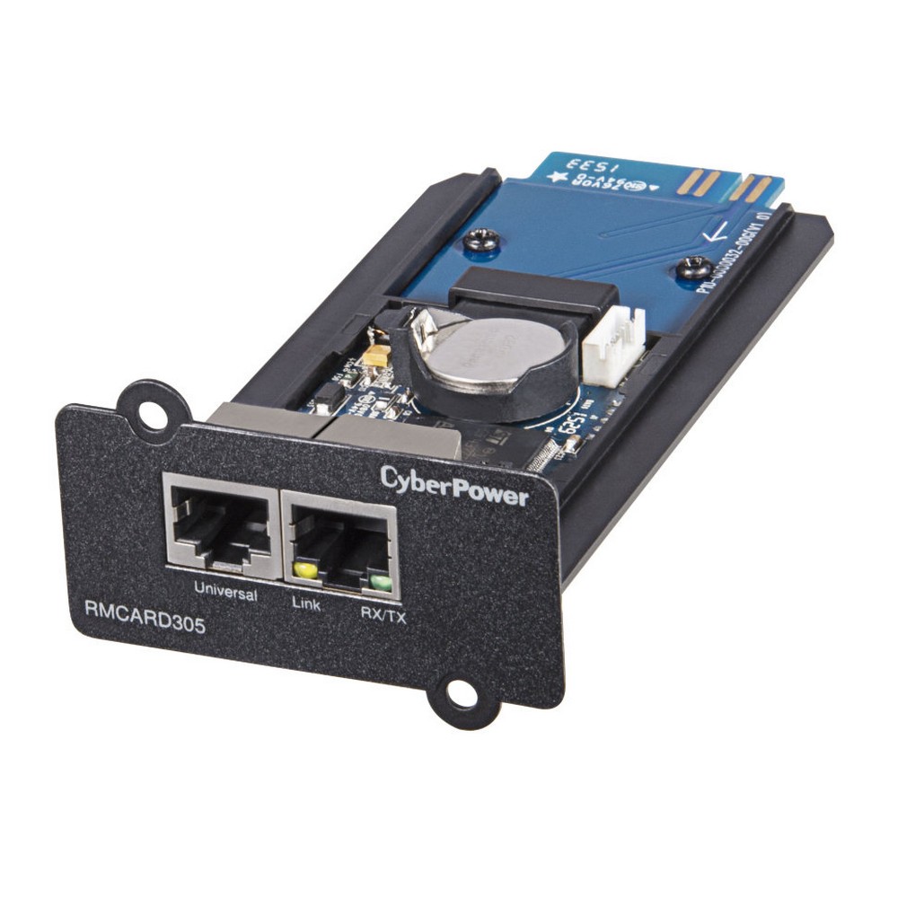 Карта сетевого управления CyberPower SNMP для ИБП серий OL, OLS, OR, PR. RMCARD305 RMCARD305