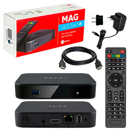Телевизионная приставка Infomir Mag-420 Mag-420