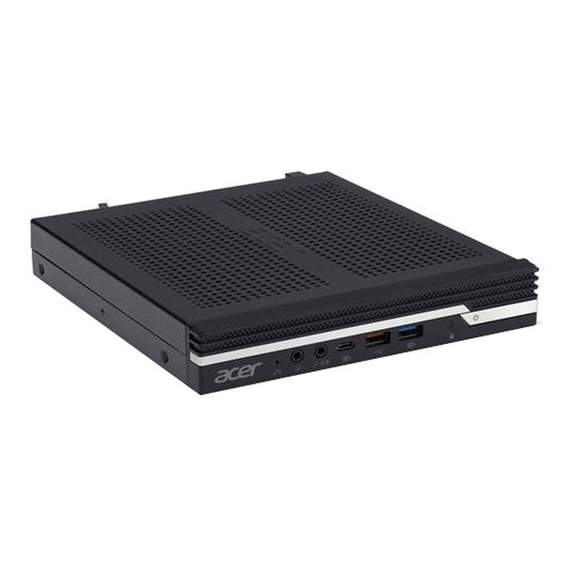 Неттоп Acer Veriton N4660G PG G5400T (3.1)/4Gb/SSD64Gb/UHDG 610/Windows 10 Professional/GbitEth/WiFi/BT/65W/клавиатура/мышь/черный DT.VRDER.059 DT.VRDER.059