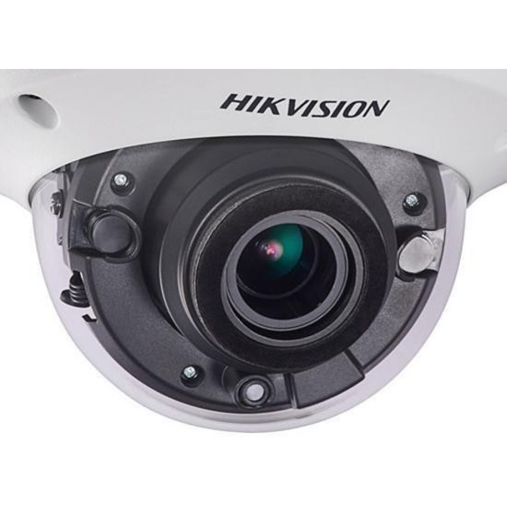 HD-TVI камера Hikvision DS-2CE56D8T-VPIT3ZE (2.8-12 mm) 2Мп уличная купольная с EXIR-подсветкой до 40м (POC); моторизированный вариообъектив 2.8-12мм с автофокусом DS-2CE56D8T-VPIT3ZE (2.8-12 mm) DS-2CE56D8T-VPIT3ZE (2.8-12 mm)