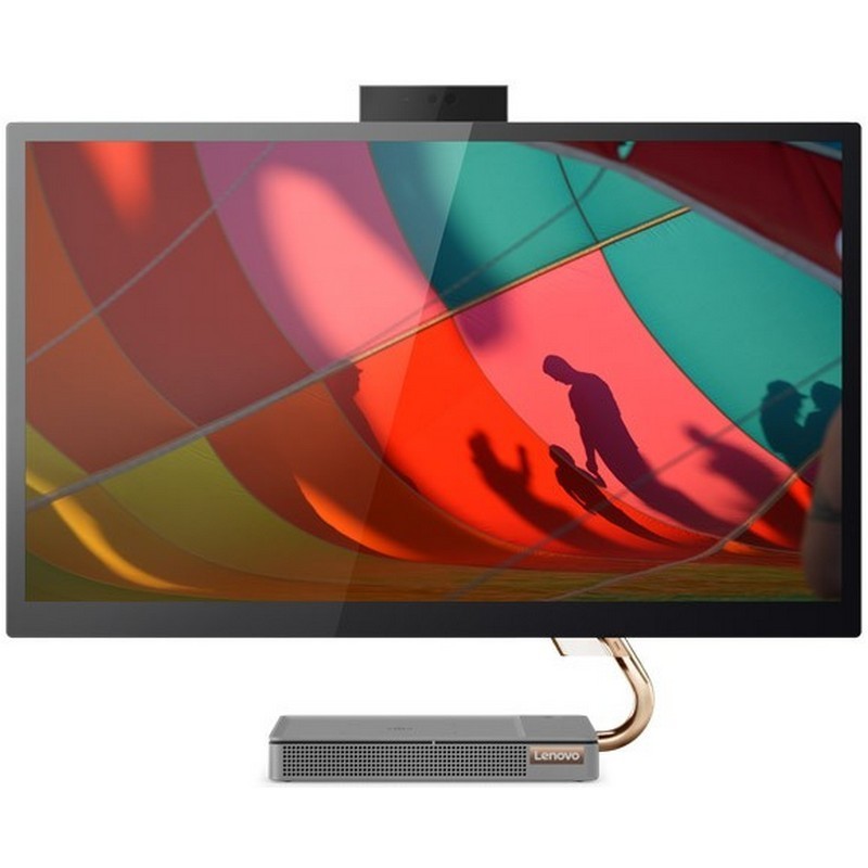 Моноблок Lenovo IdeaCentre AIO 5 24IOB6 23.8'' FHD(1920x1080) IPS/Intel Core i5-11400T 1.30GHz Hexa/8GB/512GB SSD/GF MX450 2GB/noDVD/WiFi/BT5.0/noCR/KB+MOUSE(USB)/W10H/1Y/GREY F0G3001NRK F0G3001NRK