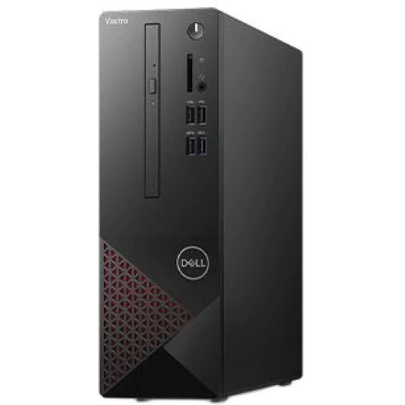 Компьютер Dell Vostro 3681 SFF i3 10100 (3.6)/4Gb/1Tb 7.2k/UHDG 630/DVDRW/CR/Linux/GbitEth/WiFi/BT/200W/клавиатура/мышь/черный 3681-3311 3681-3311