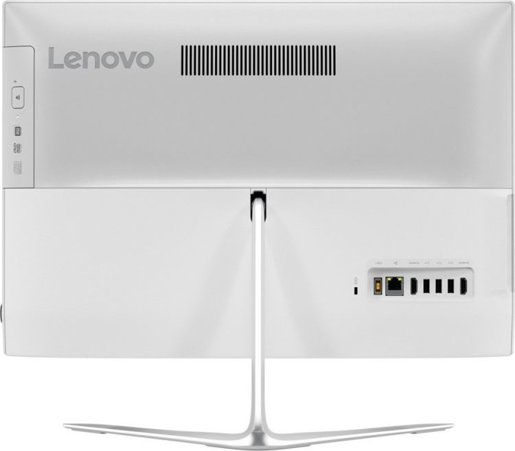 Моноблок Lenovo 510-23ISH,23" (1920x1080),i3-6100T(3.2GHz),4GB,500GB,Intel HD,DVDRW,KB+M,DOS,White F0CD007JRK