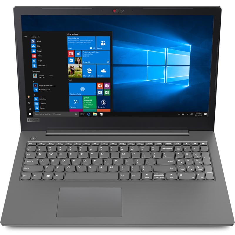 Ноутбук Lenovo V130-15IKB Core i5 7200U/4Gb/1Tb/DVD-RW/Intel HD Graphics 620/15.6"/TN/FHD (1920x1080)/Windows 10 Home/dk.grey/ WiFi/BT/Cam  81HN00EQRU 81HN00EQRU