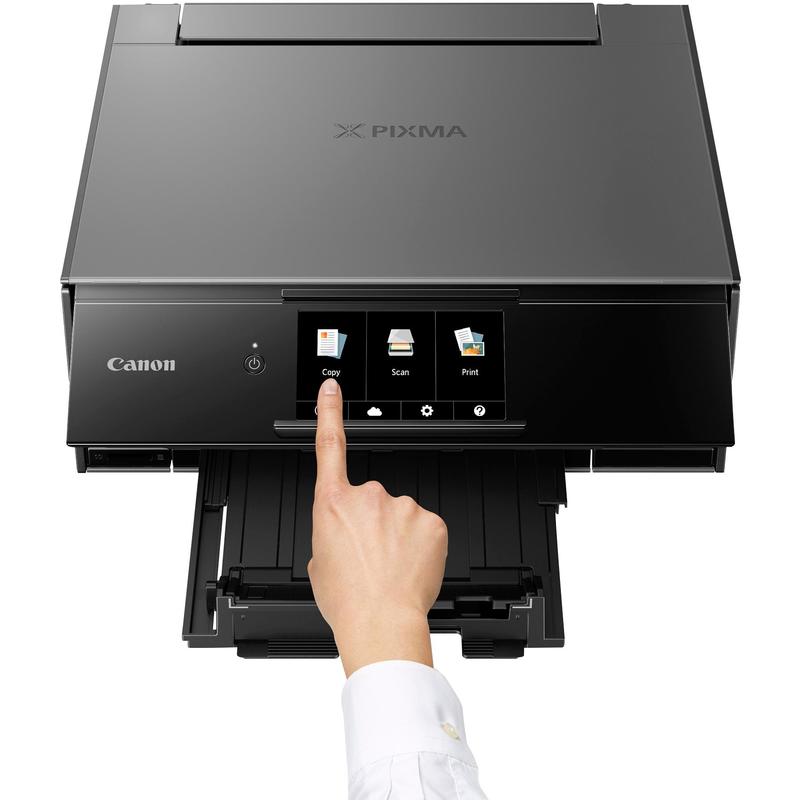 МФУ Canon Pixma TS9140 A4 Duplex WiFi BT USB RJ-45 черный 2231C007 2231C007