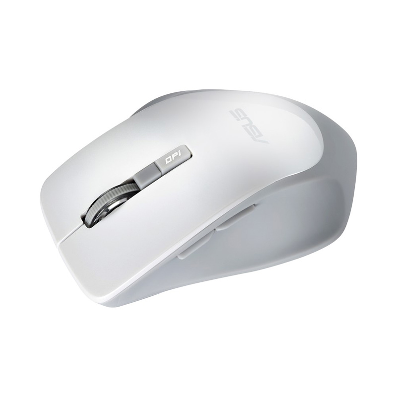 Мышь ASUS беспроводная  WT425 белая (1000/1600 dpi, USB, 5but+Roll, RF 2.4GHz, Optical).WT425 Optical Wireless Mouse White 90XB0280-BMU010 90XB0280-BMU010