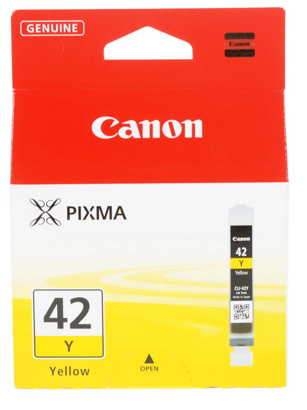 Картридж струйный Canon CLI-42 желтый Y для PIXMA Pro-100 6387B001 6387B001