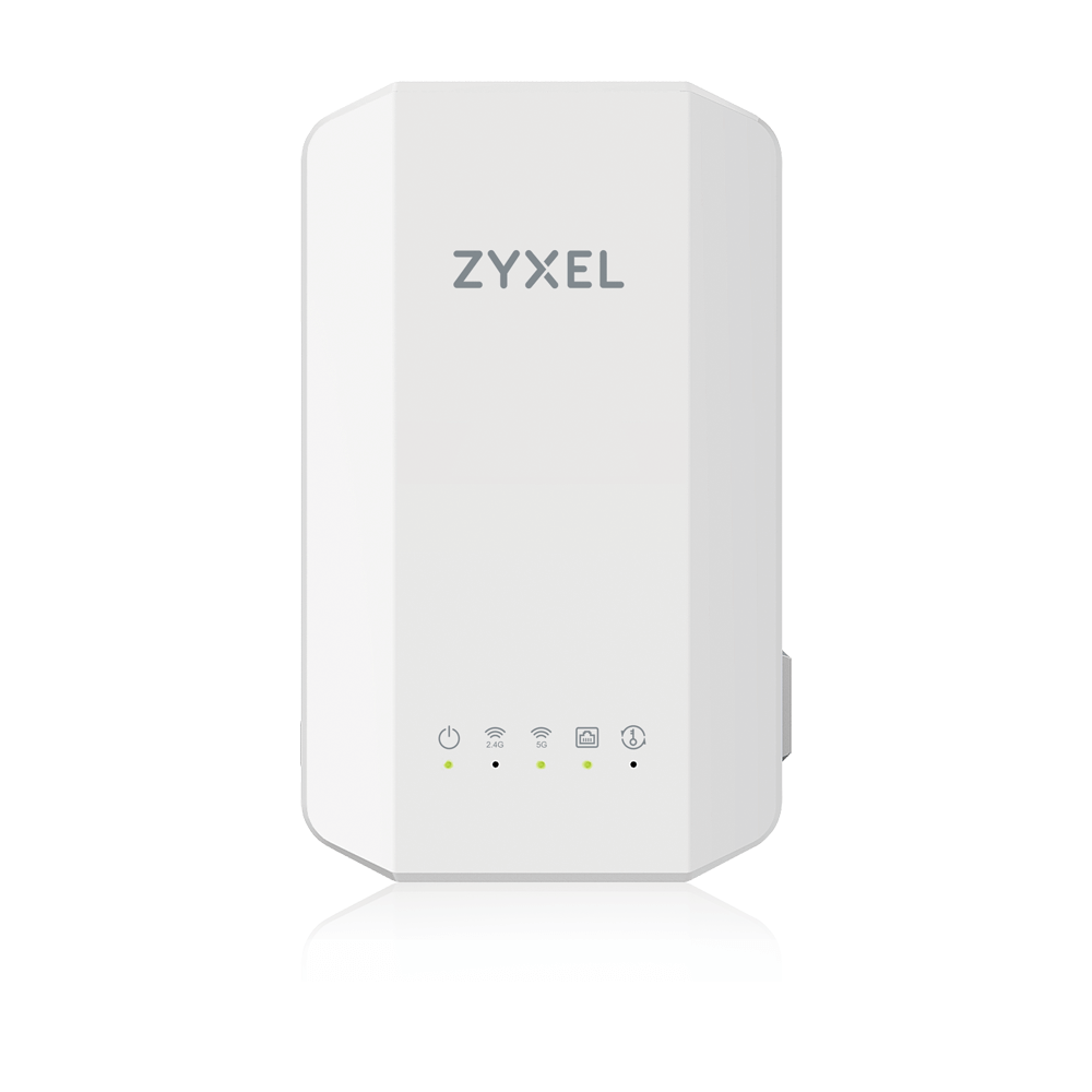 Точка доступа ZYXEL /мост/повторитель WRE6606, AC1300, MU-MIMO, 802.11a/b/g/n/ac (300+867 Мбит/с), 1xLAN GE WRE6606-EU0101F WRE6606-EU0101F