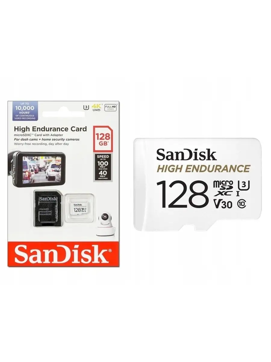 Карта памяти SanDisk SDSQQNR-128G-GN6IA 128GB,MicroSDXC,UHS-3 SDSQQNR-128G-GN6IA SDSQQNR-128G-GN6IA