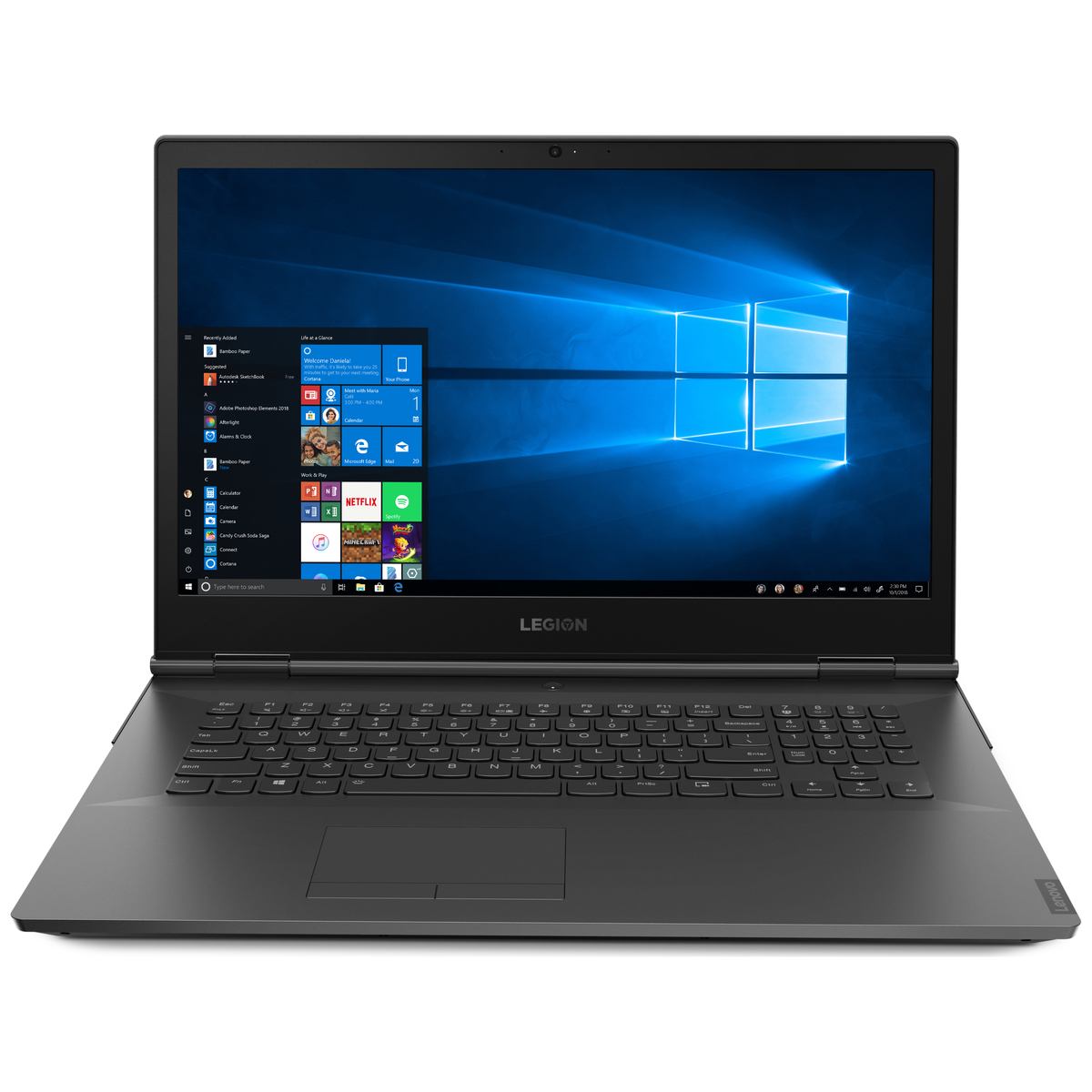 Ноутбук Lenovo Legion Y740-17IRH Core i7 9750H/16Gb/1Tb/SSD128Gb/nVidia GeForce GTX 1660 Ti 6Gb/17.3"/IPS/FHD (1920x1080)/Windows 10/black/WiFi/BT/Cam  81UG000QRU 81UG000QRU