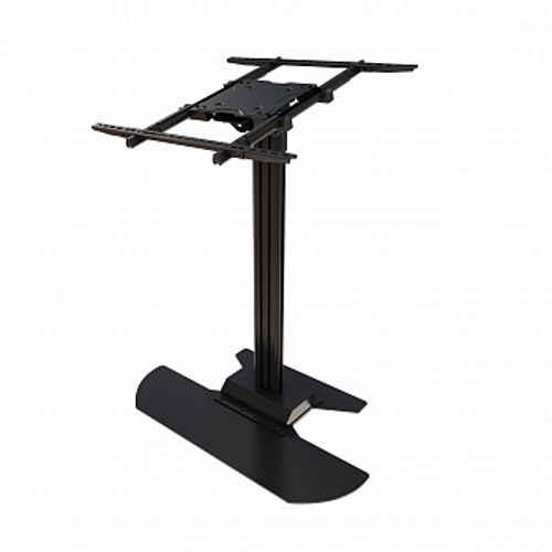 Стойка Wize Pro SK65 напольная для дисплеев 37”– 65”+, Max VESA 800х600, высота 107 см, наклон 75°, до 68 кг, кабельный канал,черн. (3 места) SK65 SK65