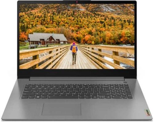 Ноутбук Lenovo IdeaPad 3 17ITL6 17.3'' HD+(1600x900)/Intel Celeron 6305 1.80GHz Dual/4GB/128GB SSD/Integrated/WiFi/5.1/HD Web Camera/4in1/6,5 h/2,1 kg/W10/1Y/GREY 82H9008YRU 82H9008YRU