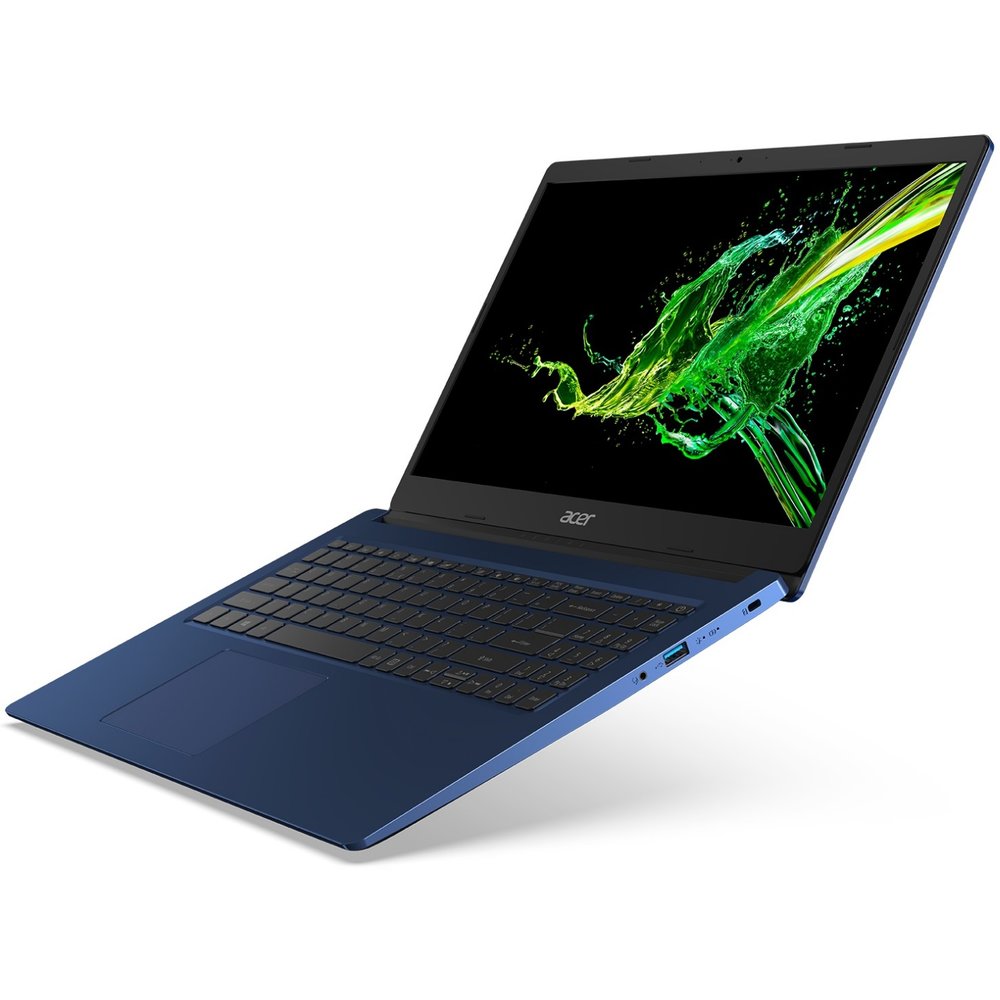 Ноутбук Acer Aspire A315-54K-385T Core i3 7020U/4Gb/500Gb/Intel HD Graphics 620/15.6"/FHD (1920x1080)/Windows 10/blue/WiFi/BT/Cam NX.HFYER.005 NX.HFYER.005