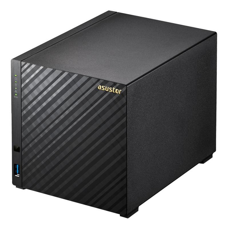Сетевое хранилище Asustor Рэковое (Rack NAS) AS1004T 4-Bay NAS/CPU (2Core)/512MBDDR3/noHDD,LFF(SATAll,SATAIII,SSD)/1x1GbE(LAN)/2xUSB3.0/4ip camera license AS1004T AS1004T