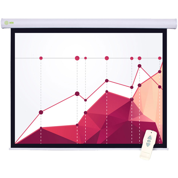 Экран для проектора Cactus CS-PSM-183X244 Motoscreen 183x244см 4:3 настенно-потолочный рулонный (моторизованный привод), CS-PSM-183x244 CS-PSM-183X244