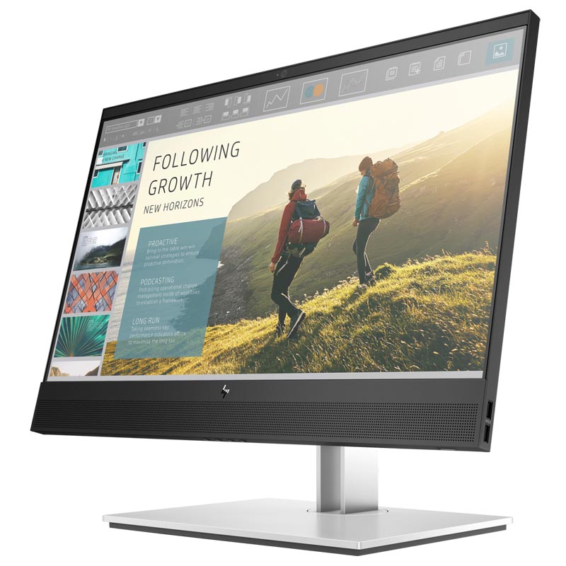 Монитор HP 23.8" Mini-in-One 1920x1080, 16:9, IPS, 250 cd/m2, 1000:1, 5ms, 178°/178°, DP, USB 3.1x7, webcam, speakers, height, swivel, Black&Silver 7AX23AA 7AX23AA