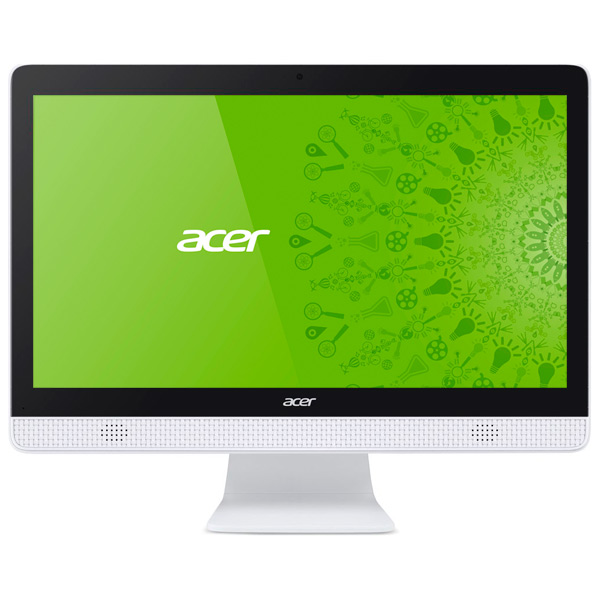 Моноблок Acer Aspire C20-820 19.5" HD+ P J3710 (1.6)/4Gb/500Gb 5.4k/HDG405/DVDRW/CR/Free DOS/GbitEth/WiFi/BT/45W/клавиатура/мышь/Cam/белый 1600x900 DQ.BC6ER.007 DQ.BC6ER.007