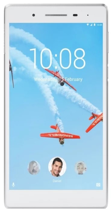 Планшетный компьютер Lenovo Tab 4 TB-7504X MT8735B (1.3) 4C/RAM1Gb/ROM16Gb 7" IPS 1280x720/3G/4G/Android 7.0/черн ZA380077RU ZA380077RU