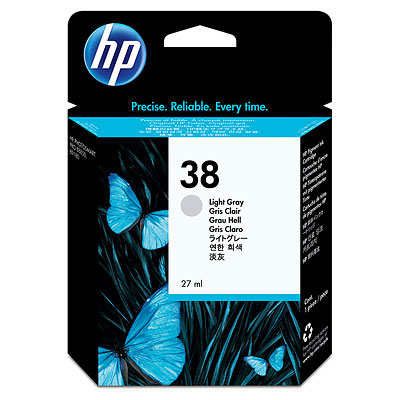 Картридж струйный HP №38 светло-серый для HP PS Pro B9180 C9414A C9414A