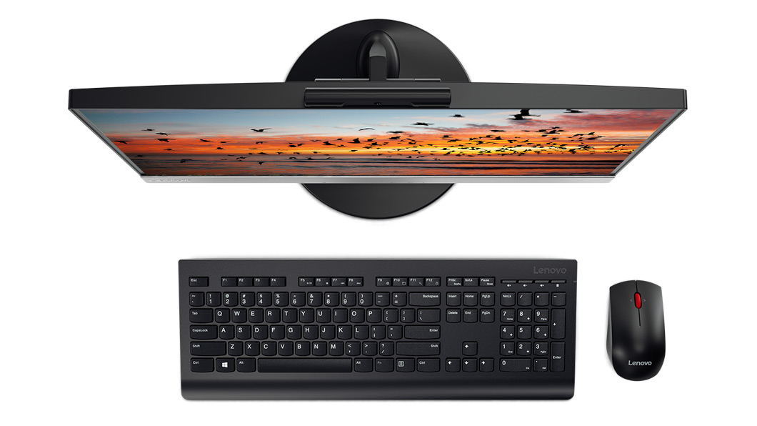Ноутбук Lenovo V410z All-In-One 21,5" G4560T 4Gb 1TB Intel HD DVD±RW AC+BT USB KB&Mouse Win10 Pro 64 1Y carry-in 10QV000ARU