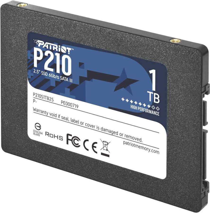 Твердотельный накопитель Patriot SATA 1Tb P210S1TB25 P210 2.5" P210S1TB25 P210S1TB25 #2