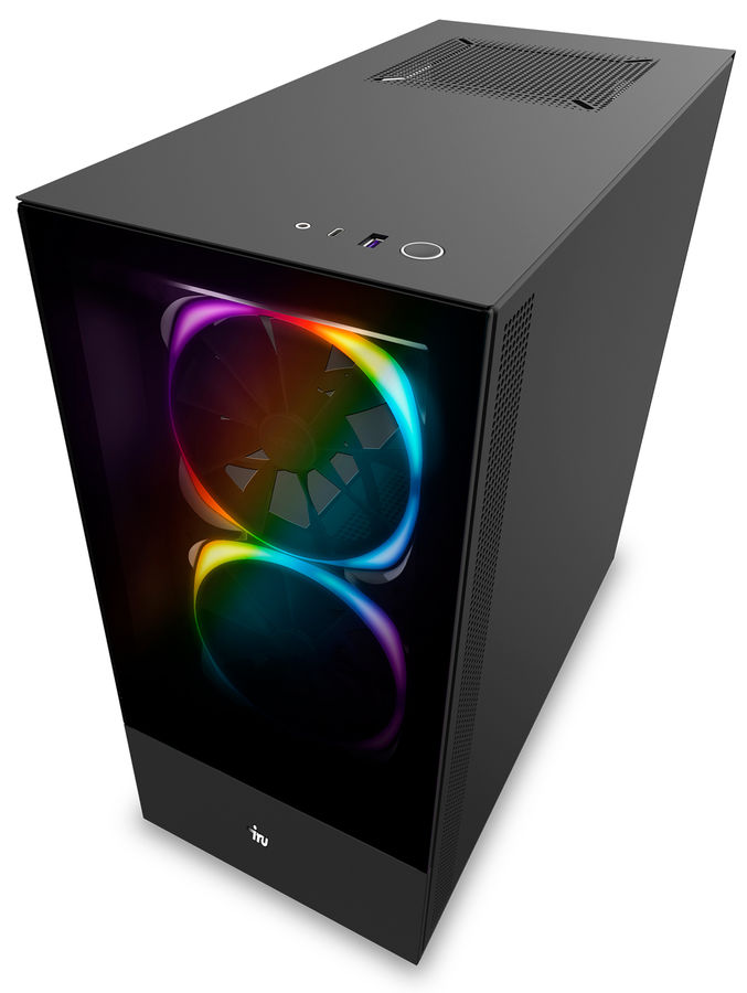 Персональный компьютер iRU Game 719 MT Core i9 11900F (2.5) 32Gb SSD1Tb RTX3090 24Gb Free DOS GbitEth 850W черный 1546547 1546547
